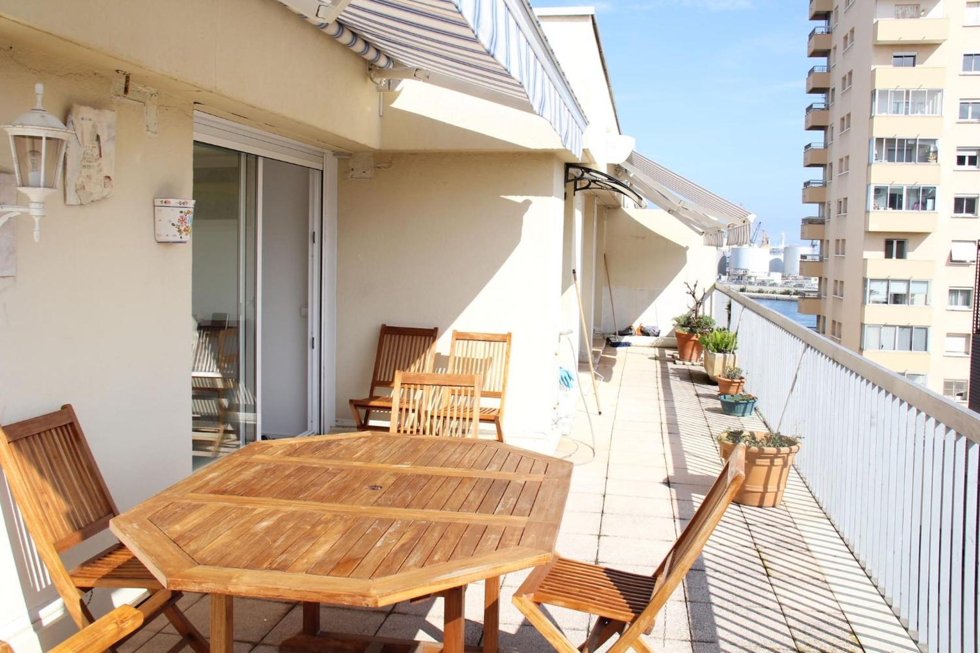 Superbe appartement classé 4* vue Mont Saint Clair Sète Esterno foto